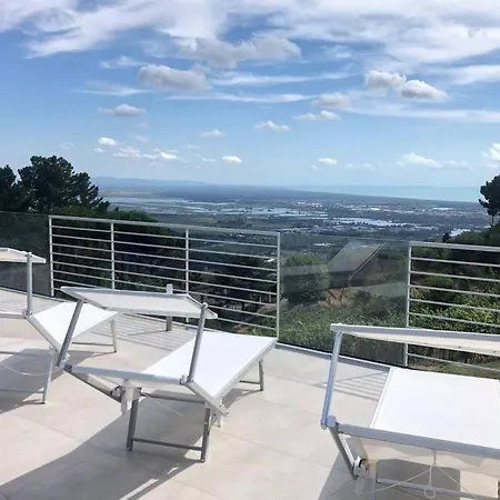 Olympia Pool Sea View Mountains Nature Sleeps 8 Air Conditioning Wi-fi ヴィラ *