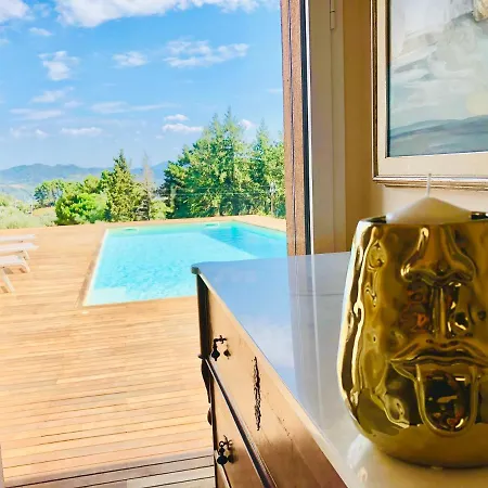Olympia Pool Sea View Mountains Nature Sleeps 8 Air Conditioning Wi-fi ヴィラ Corsanico-Bargecchia